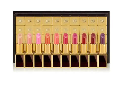 tf黑管50色(2017TF黑管口红50支礼盒多少钱 TomFord2017限量版口红试色)