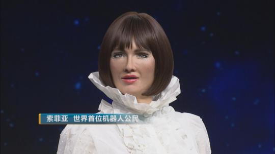 索菲亚机器人公民身份(对话首获公民身份机器人索菲亚，她说： 我不想成为人类)