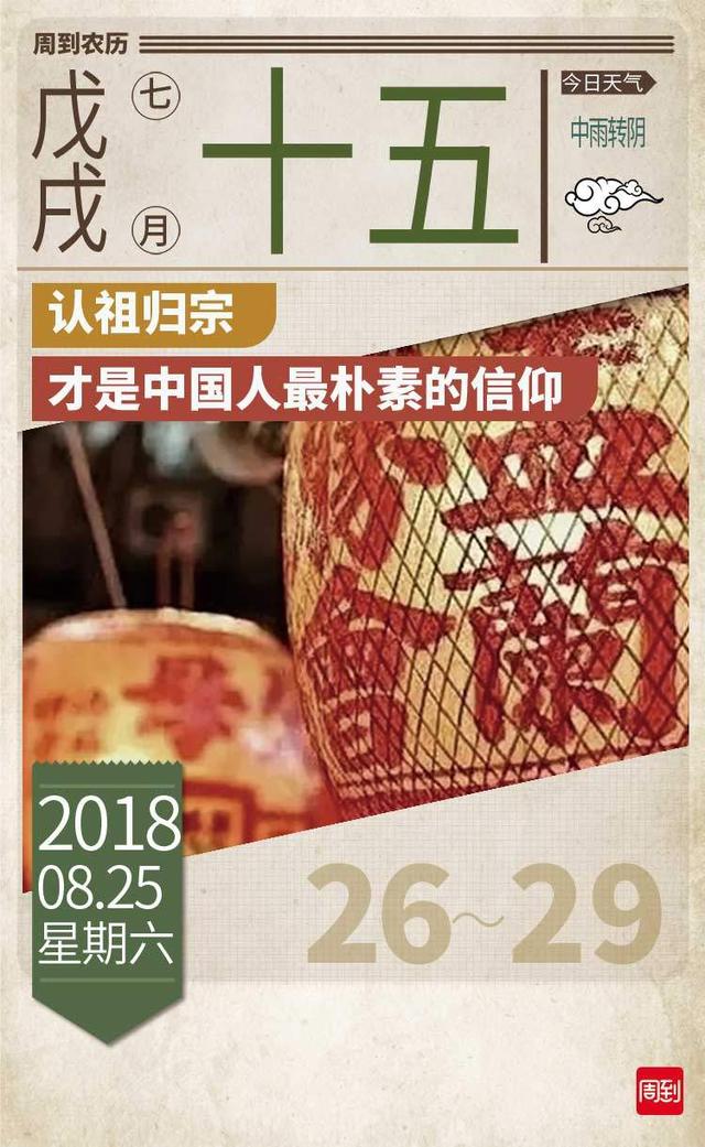 中元节是哪一天(农历中国｜七月十五 · 中元节)