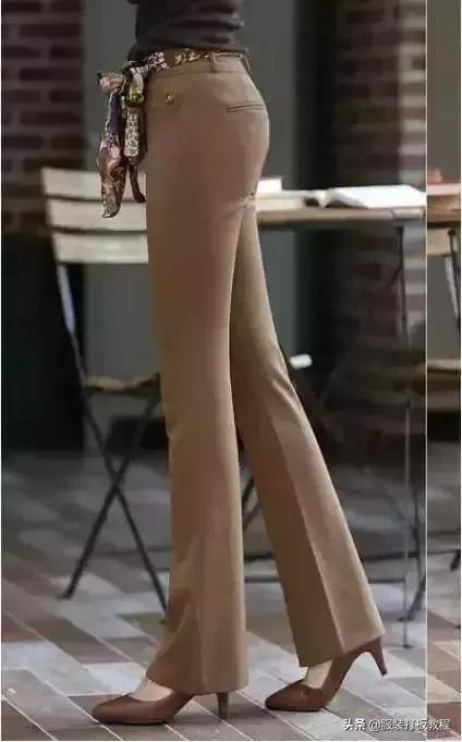 女生腰围70算粗还是细腰围70,臀围94,胸围92(女士喇叭裤与七分裤锥形裤的结构制图才智服装技术164)