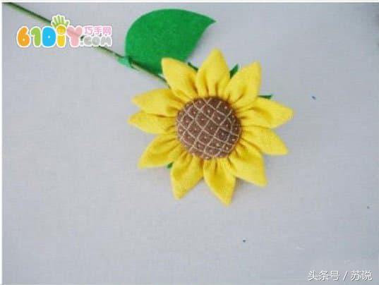 妇女节送母亲什么礼物最好手工制作(母亲节礼物，手工缝制永生不织布花束送给妈妈 带着孩子一起做吧)