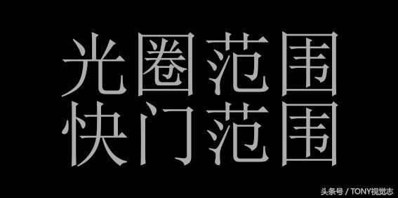 相机光圈在哪调(摄影技巧：如何设置光圈、快门范围)