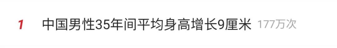 男性三围标准对照表(最新身高体重来了！你达标了吗？)