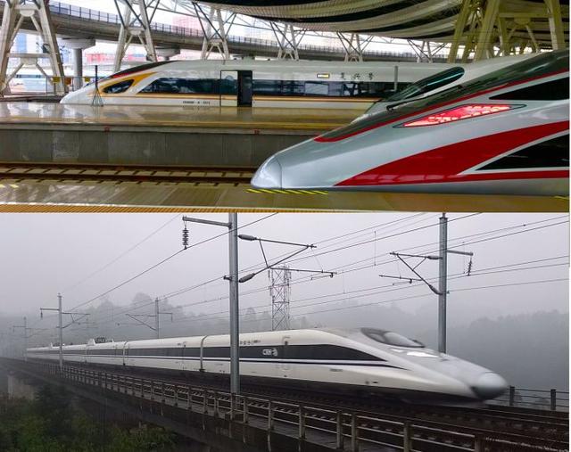 crh380a和crh380b区别(复兴号动车组与和谐号动车组的区别，差距蛮大的)