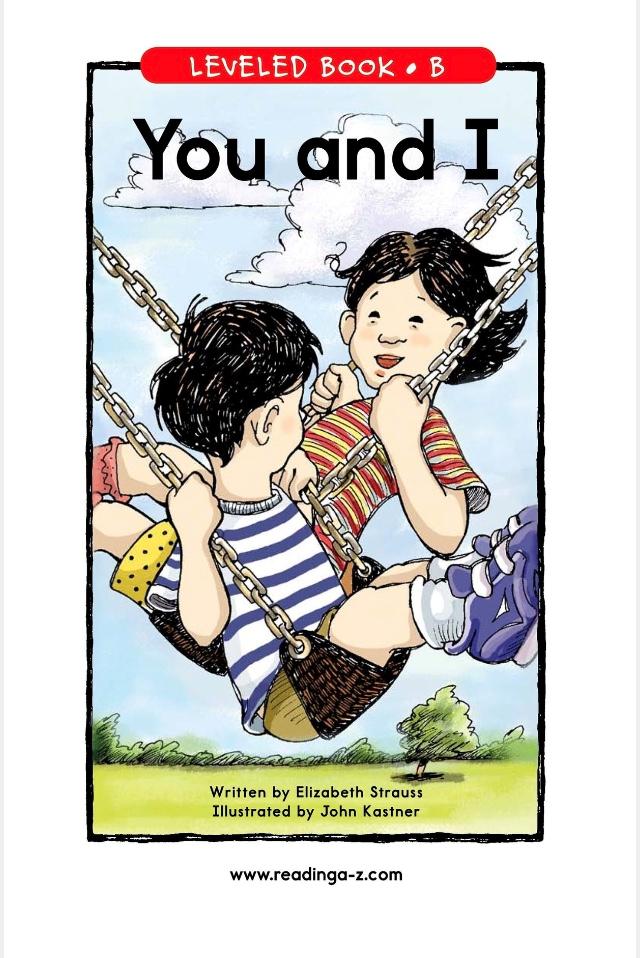 lots of fun(幼儿启蒙有声绘本：《You and I》我俩是青梅竹马)
