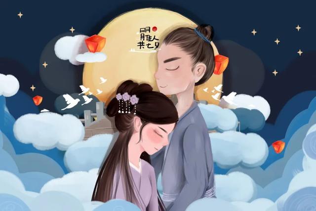 情人节日期图片(许你一世爱相伴，愿作鸳鸯不羡仙，是这个传说成就了最美的“中国情人节”)