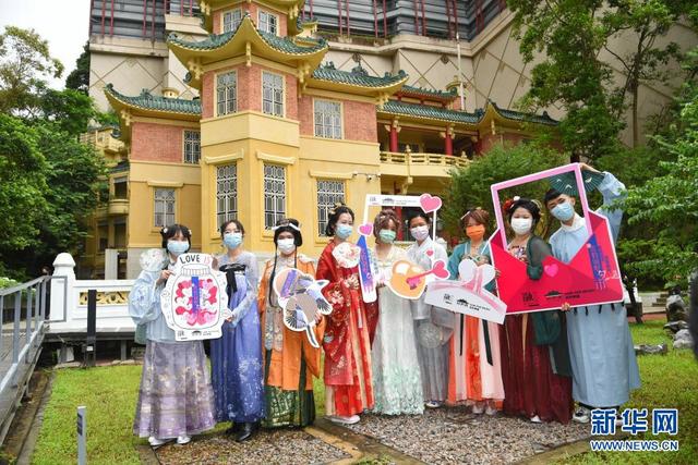 虎豹别墅地铁站(七夕佳节，汉服之美绽放香港“虎豹别墅”)
