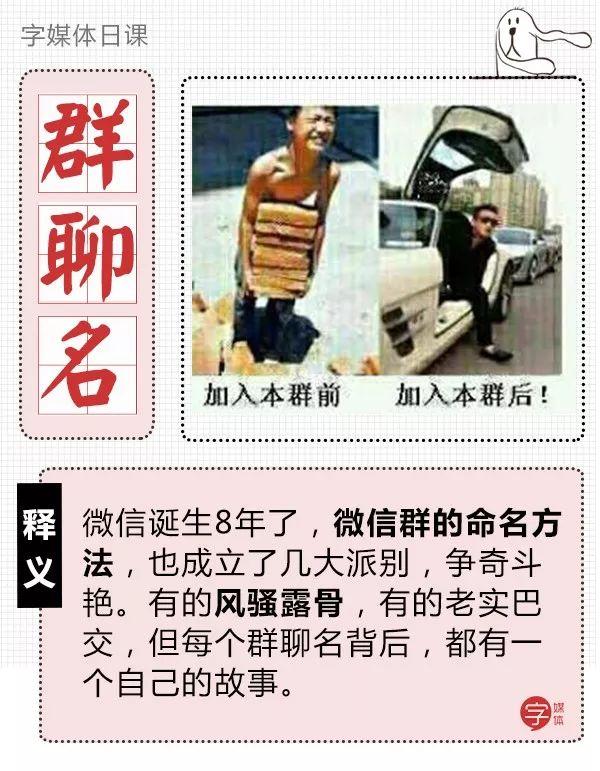 微信群聊名称 有创意(当代年轻人，把骚劲儿全用来给微信群聊起名字了？)