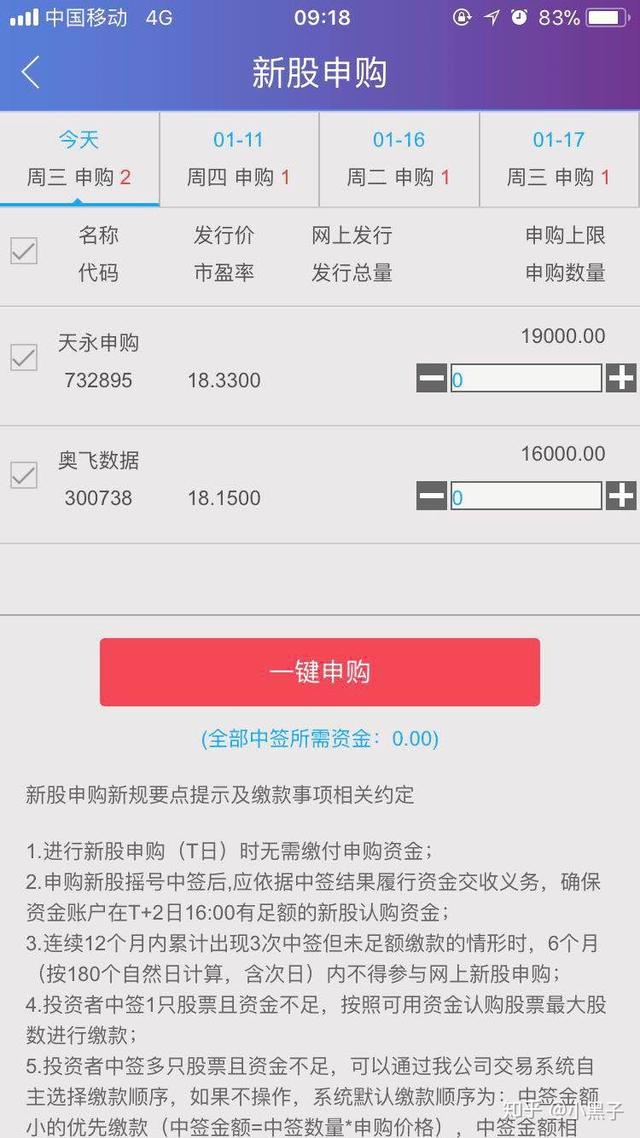 新股申购额度为什么是0(为什么打新股总是不中签，教你几个方法)