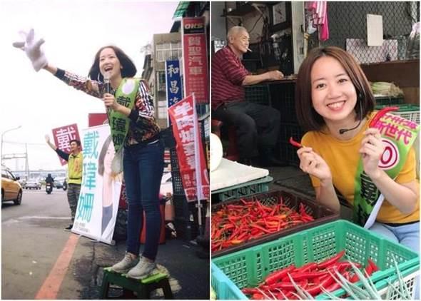 戴玮姗(邱议莹第二？绿营议员戴玮姗称农渔民是“下层”人员)