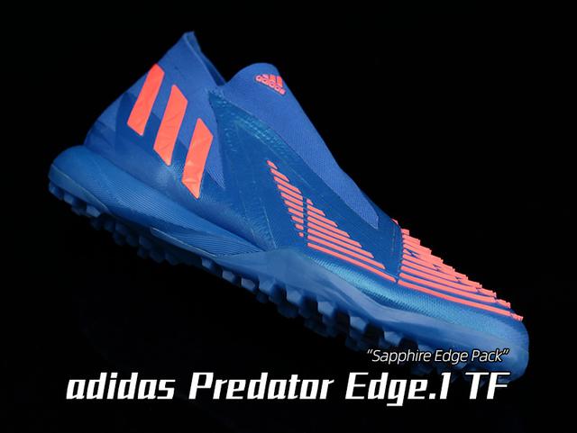 阿迪达斯鞋子尺码对照表(阿迪达斯Predator Edge.1 TF“Sapphire Edge”足球鞋)