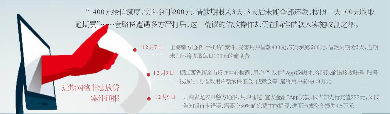 不查征信的正规贷款平台(无需抵押、不看征信？网络非法放贷再抬头)