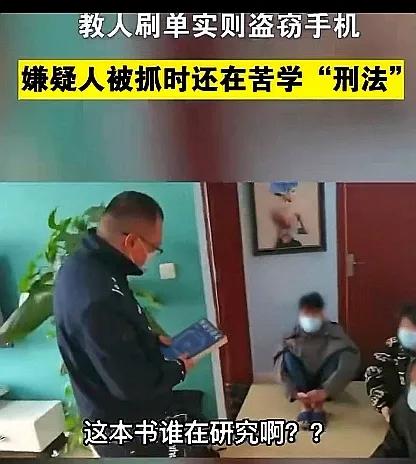 挣钱的方法都写在刑法里(拍案惊奇：听说赚钱的方法都写进《刑法》里了，重庆一嫌疑人被抓时还在苦学“刑法”)
