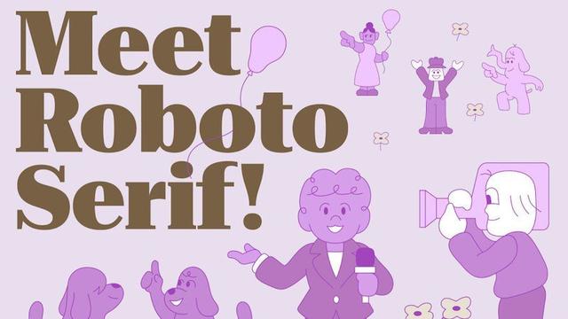 免费使用的字体(谷歌推出 Roboto Serif 免费字体，可使屏幕上的文字更加清晰易读)