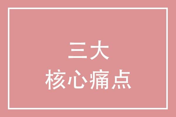 淘宝经营策略分析(三大淘宝店铺运营核心痛点，做好这些店铺就成功一半了)