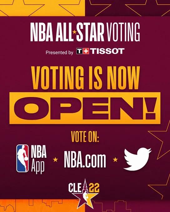 全明星赛什么时候开打nba(NBA官方：2022年全明星的投票已经从12月26日0点开始)