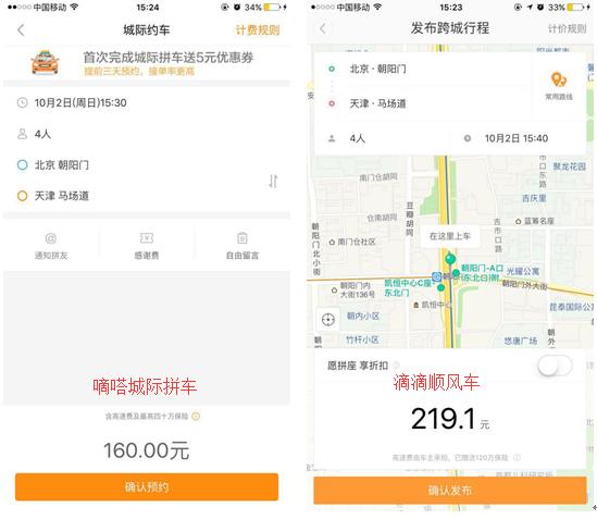 跨城顺风车哪个平台好,人多(长途拼车哪家强？ 滴滴嘀嗒全面大PK)