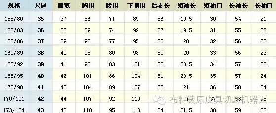 服装尺码对照表女士(女式衬衫尺码对照表 女士衬衫选购与搭配)