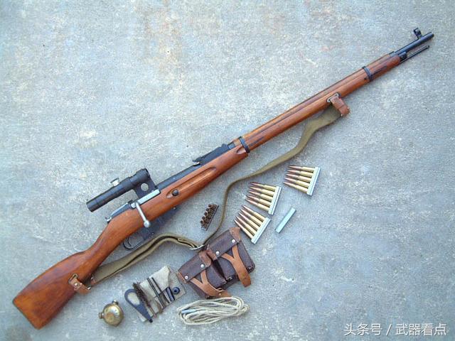 科宁少校(武器丨莫辛-纳甘狙击步枪，苏联卫国战争中大量使用)