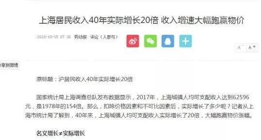 抖音人工客服电话10015(上海居民收入40年竟然涨了这么多倍？看完我骄傲了！)