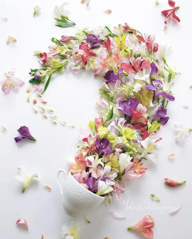 千万别做花艺师,不然你就玩完了!(懒得配色，花艺师有何下场？)