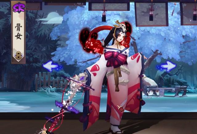 骨女哪里多(阴阳师SR骨女建模优化效果详解 颜值大幅度提升 骨女开始秀大长腿)