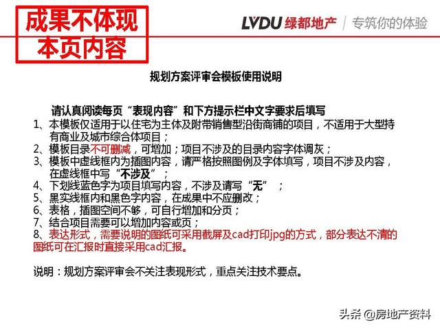 项目规划方案怎么写(绿都地产集团住宅项目规划方案模板)