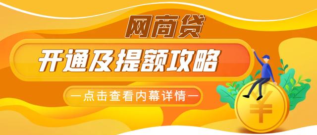 淘宝信用贷款(支付宝网商贷开通及提额攻略)