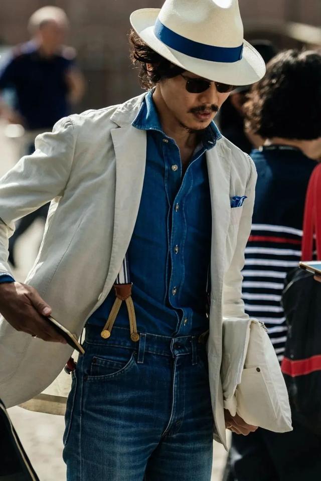 服装搭配图片男(正式与雅痞的玩世不恭，英国最会穿搭的“多面派男士”)
