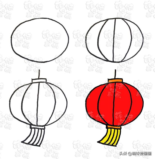 春节年货清单手抄报(简笔画年货与新年元素 快画在手抄报里吧)