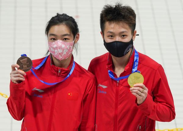 陈艺文(跳水世界杯：陈艺文获女子单人三米板冠军)