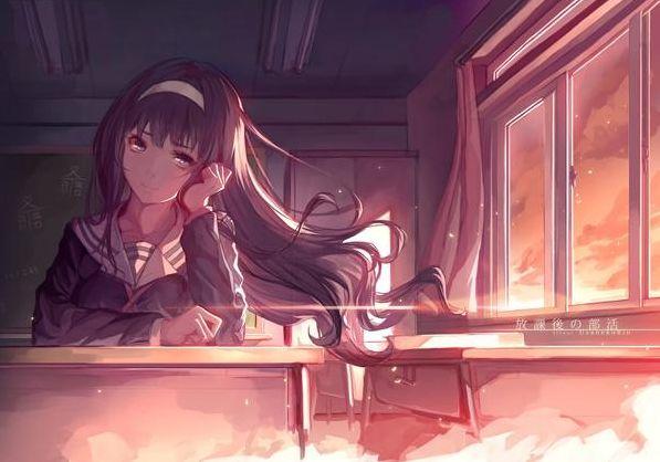 夏野雾姬(黑长直配毒舌已是固定常态，动漫中那些黑长直加毒舌美少女)