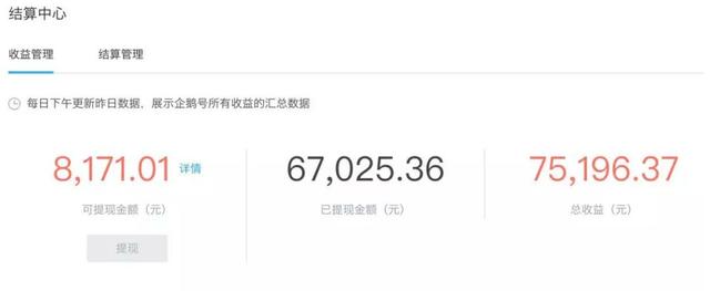 企鹅号如何赚钱视频(企鹅号被盗之后，两个月赚了七万块)