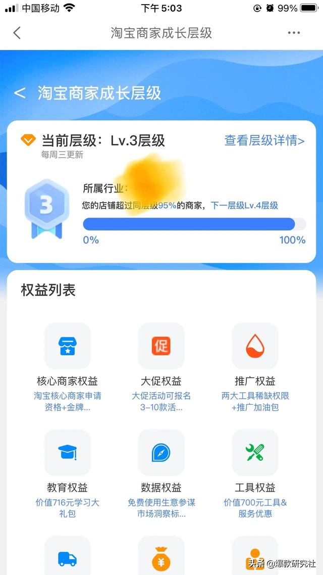淘宝论坛(关于2021年淘宝商家成长层级介绍)