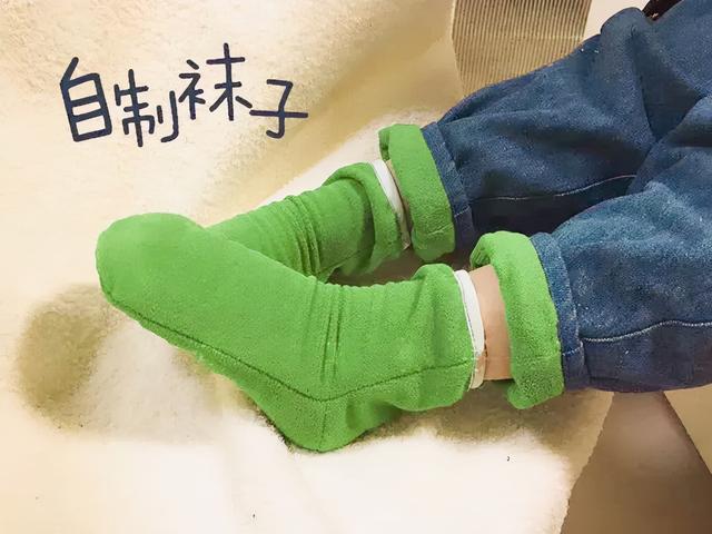 脚长26厘米是多少码(「布艺教程」丨突然降温 居家怎能少了毛毛袜呢 地板袜 可自由发挥哦)