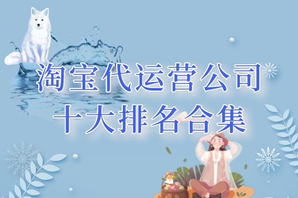 淘宝哪个推广效果好(淘宝代运营公司十大排名合集)