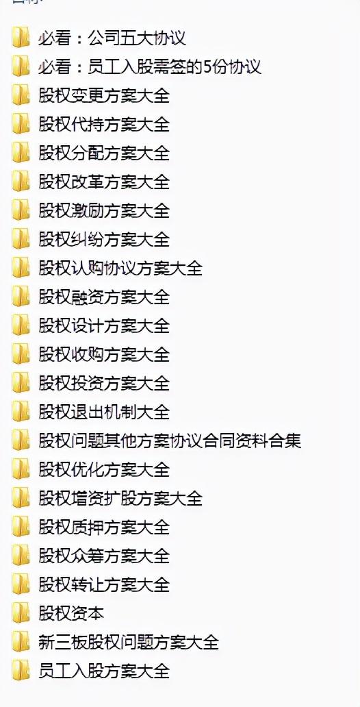 公司股权激励方案(公司股权激励方案完整版)