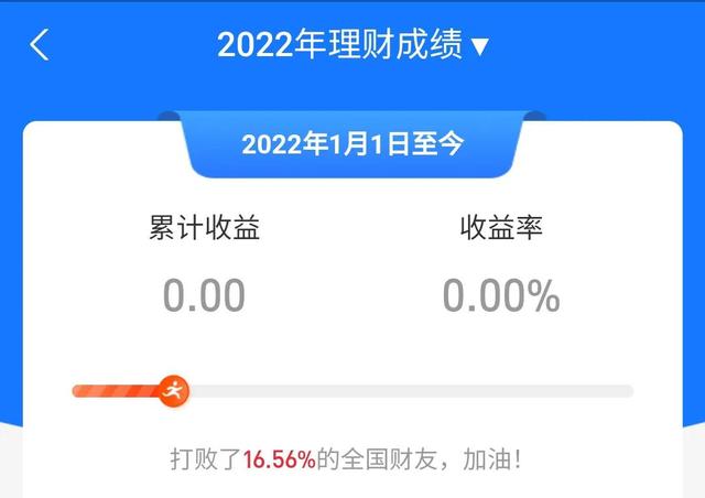 2022年理财产品收益率(2022年一月理财收益率0.0%，为何能打败全国16.56%的财友？)