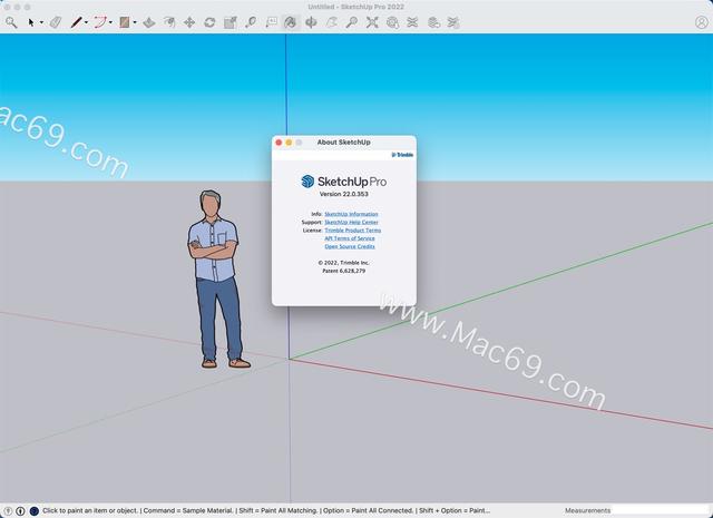 苹果电脑p图软件哪个好用(亲测好用的草图大师SketchUp Pro 2022 for Mac)