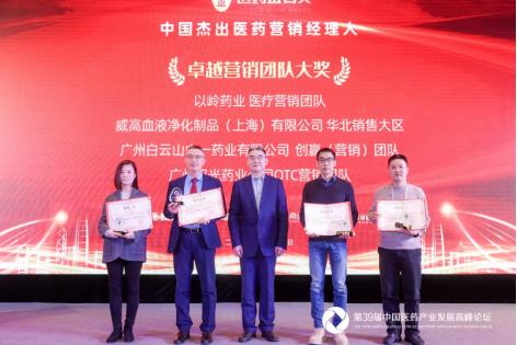 销售的奖项名称(2021医药金石奖公布，威高揽获卓越营销团队大奖)