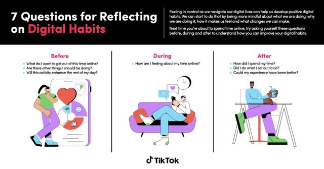 数字健康怎么关闭(随着对应用成瘾的担忧日益增加 TikTok推出了更多屏幕工具)