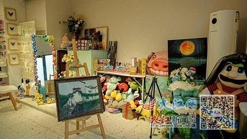 手工艺品网店创业计划书(“00后”创业DIY小店 愿带你叩开艺术的大门)