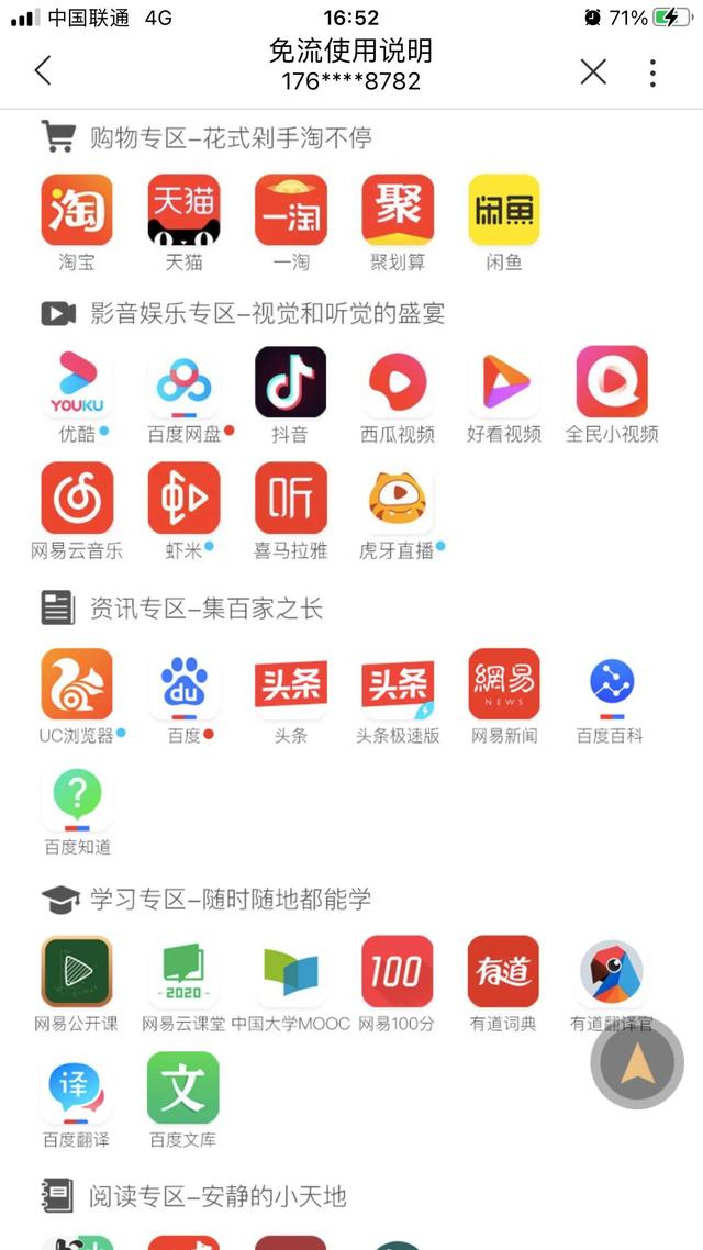 蚂蚁大宝卡36元套餐免流有哪些(谁偷走了我的定向流量中国联通)
