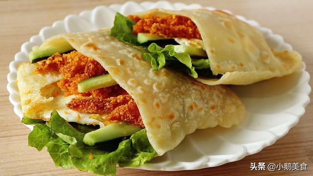 路边摆摊小吃大全多种饼的做法(街边小吃口袋饼，从烙饼到炸鸡柳详细讲解，学会都可以摆摊卖了)