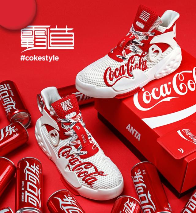女鞋us7等于中国多少码(准备走起，“霸道”开路：ANTA可乐联名款潮流休闲运动鞋)