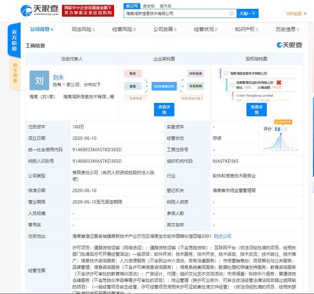 聚美优品是什么公司(聚美优品在海南成立新公司，经营范围含人力资源服务、市场营销策划等)