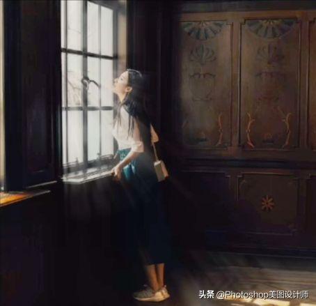 ps灯光效果怎么做(ps人物制作一种唯美的光线效果)