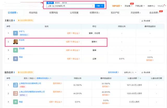 张庭个人信息(张庭林瑞阳卷土重来，注册新公司“一生二”，网友对名字3重解读)