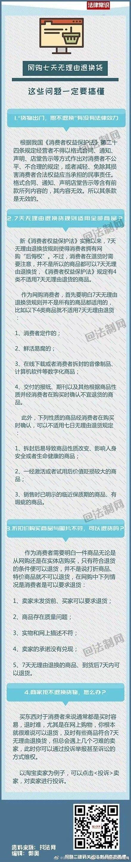 七天无理由退换货是什么意思(网购七天无理由退换货，这些问题一定要搞懂！)