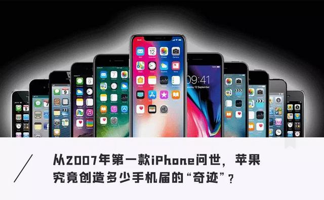 苹果手机价位和型号一览表(iPhone问世15周年：33款机型，iPhone6卖2亿台，SE最失败)